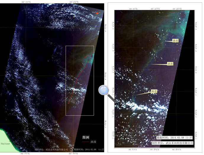 用衛(wèi)星遙感尋找失蹤的馬航MH370