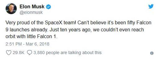 马斯克回忆10年前的SpaceX：猎鹰1号火箭曾遭遇惨败